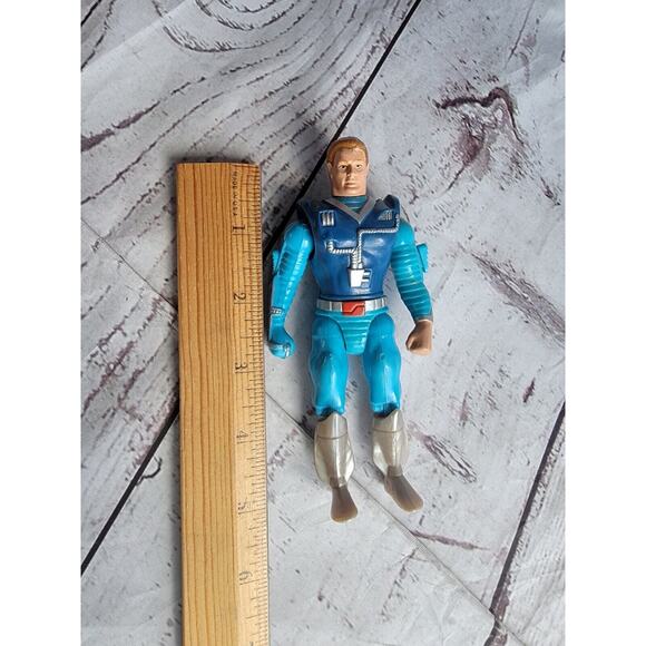 Vintage 1988 He-Man MOTU New Adventures Flipshot Icarus Figure - Picture 4 of 4